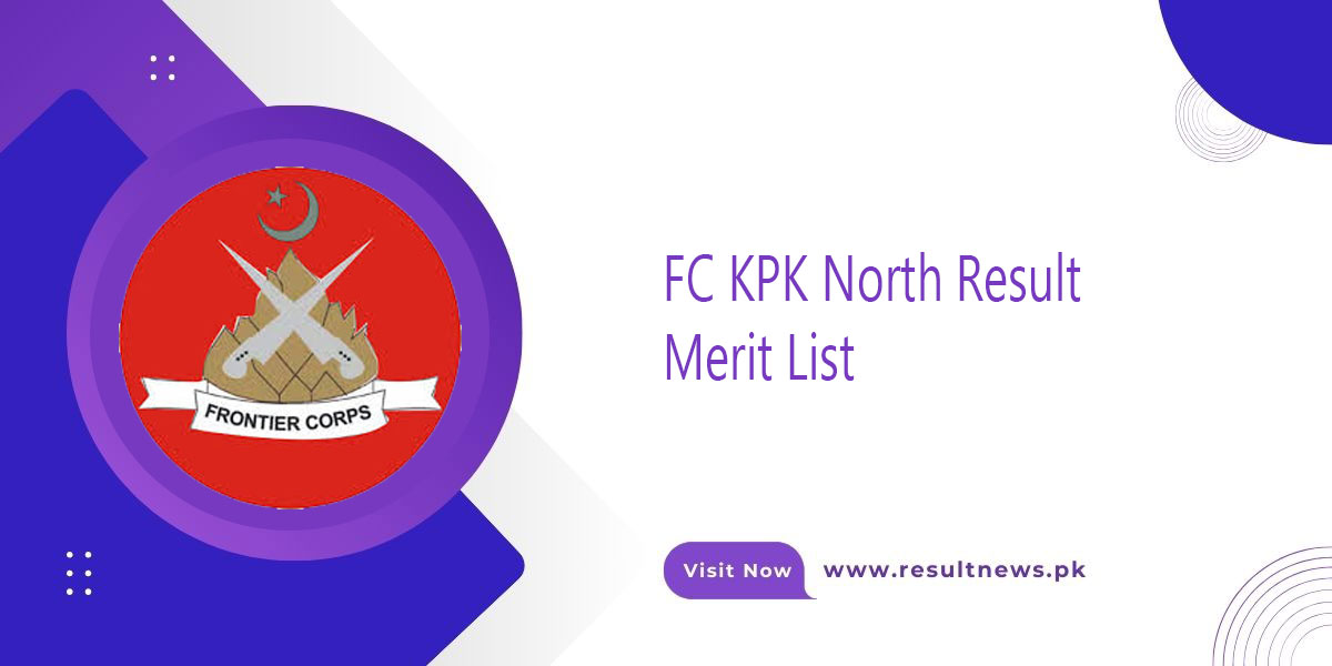 FC KPK North Result merit list