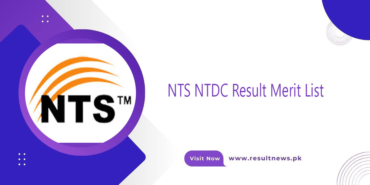 NTS-NTDC-Result-Merit-list