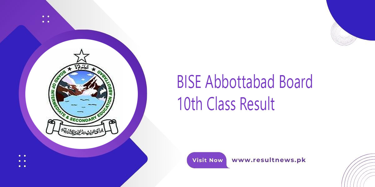 BISE Abbottabad Board 10th Class Result