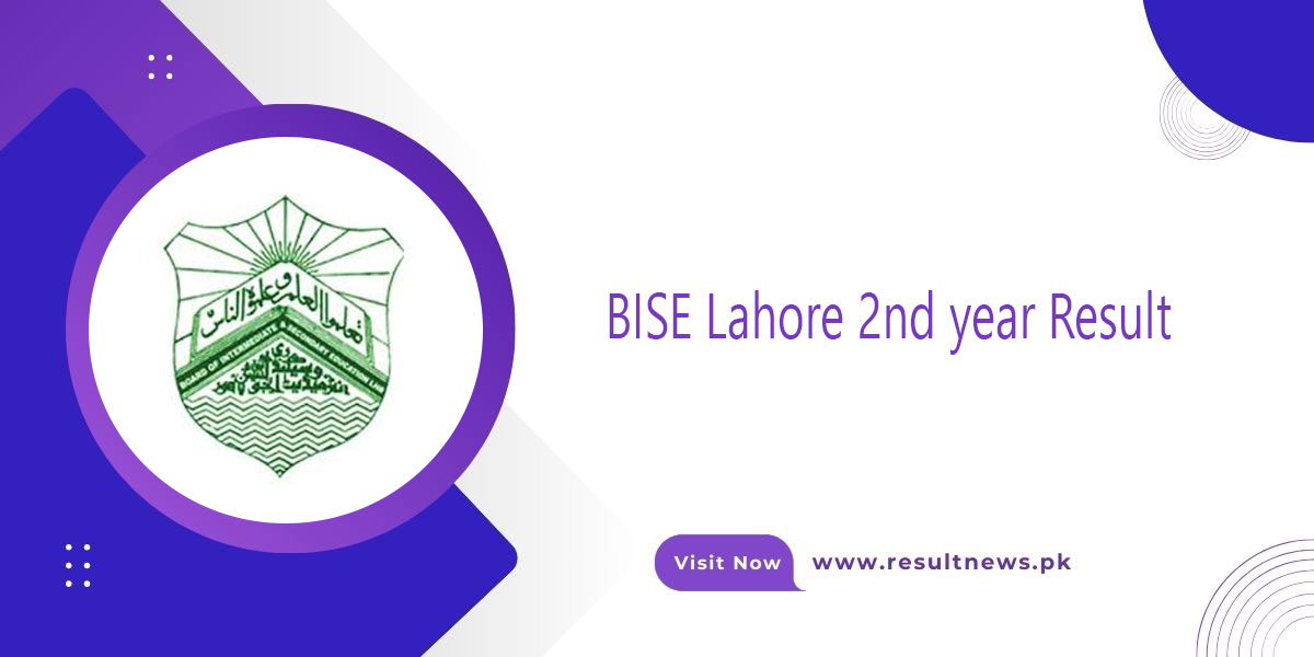 BISE Lahore 2nd year Result