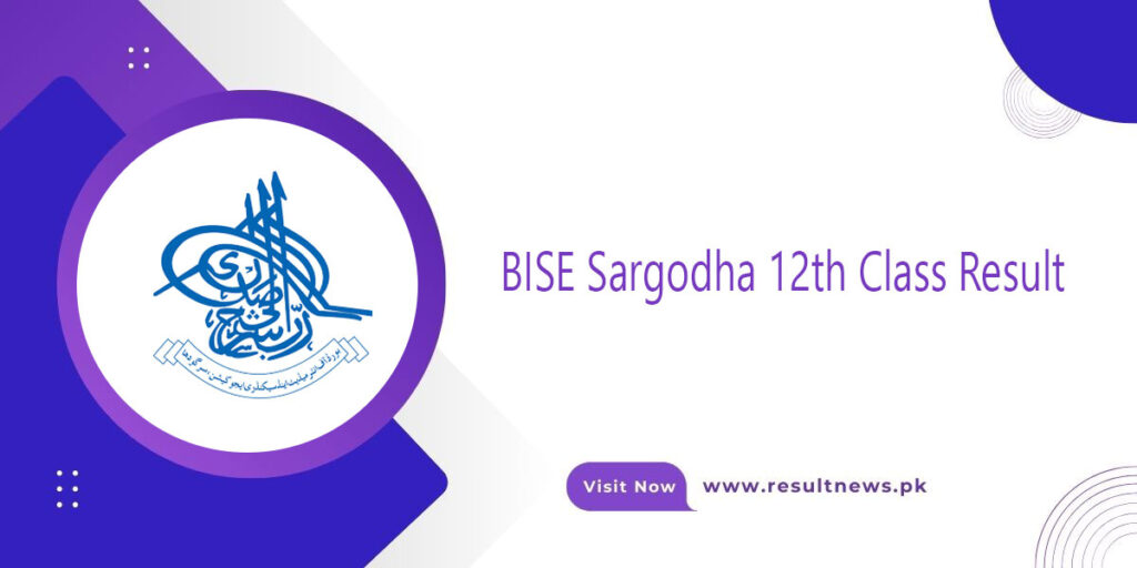 BISE Sargodha 12th Class Result 2024 Check by Roll Number