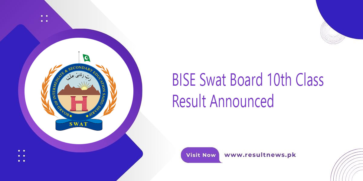 BISE Swat Board 10th Class Result