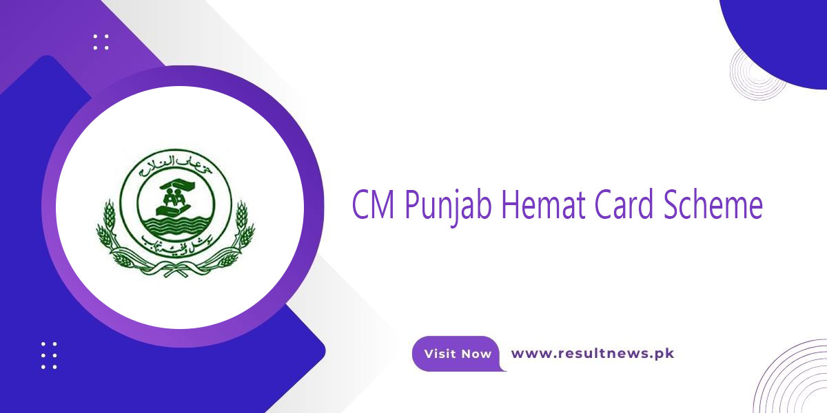 CM Punjab Hemat Card Scheme