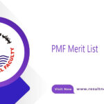 PMF Merit List 2024 Pdf Download phf.gop.pk