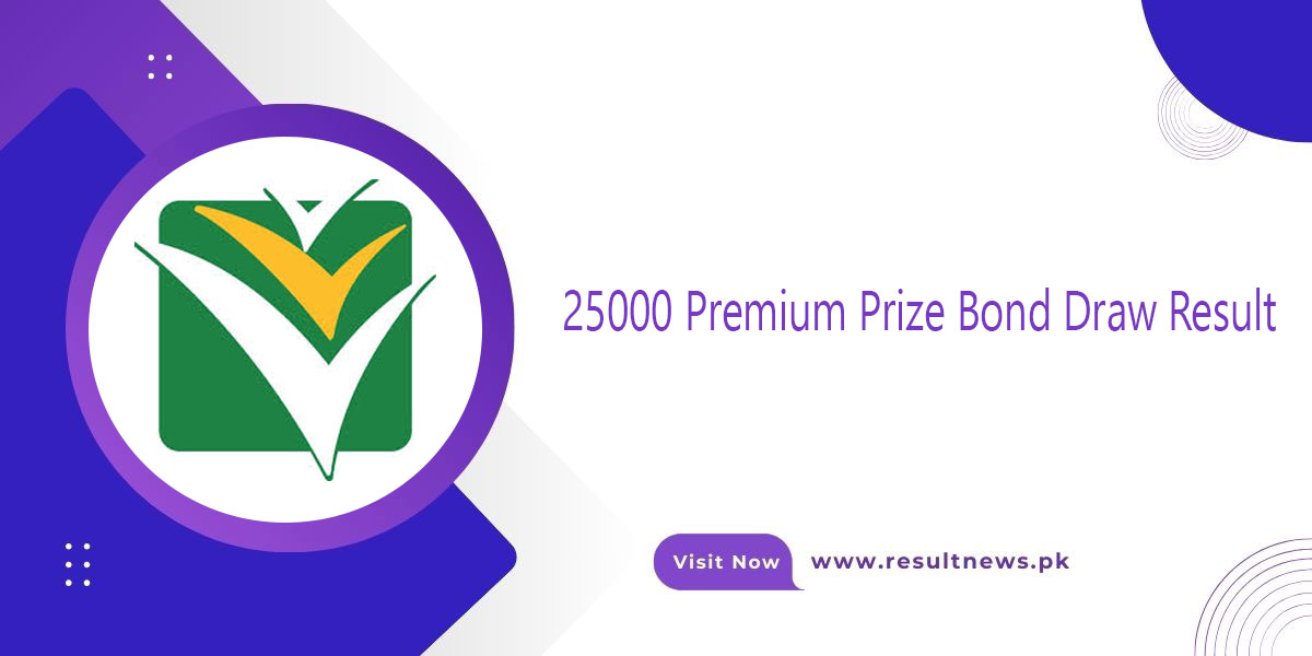 25000 Premium Prize Bond Draw Result